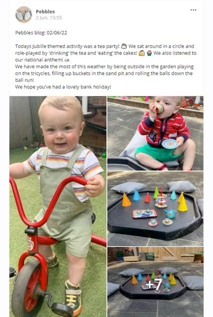 Nursery Blog Pebbles